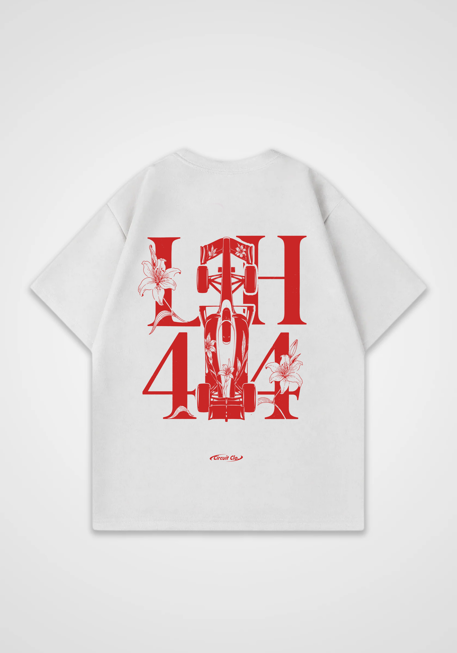 LH44 Oversized Shirt - White Back (Designed)