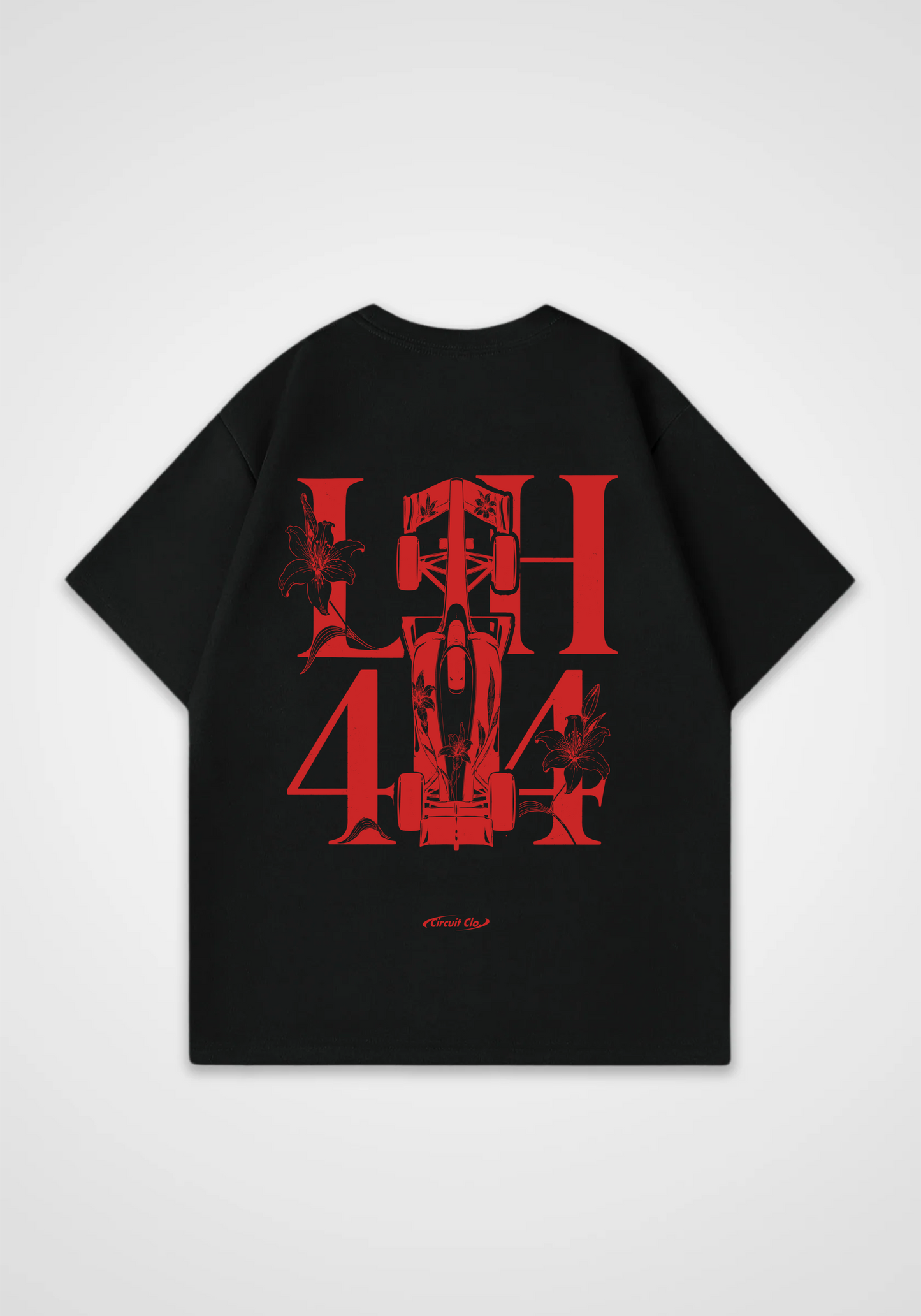 LH44 Oversized Shirt - Black Back (Designed)