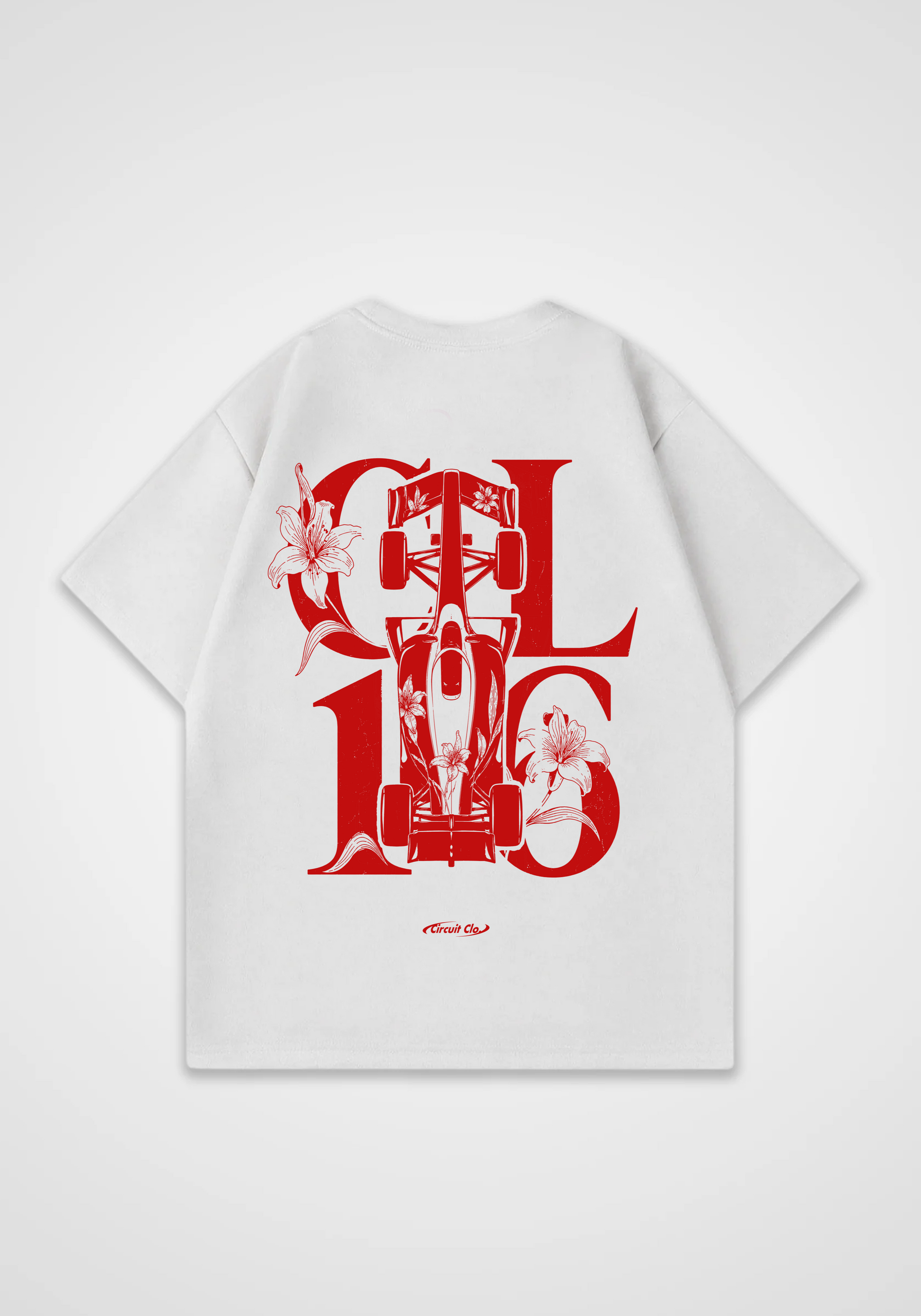 CL16 Oversized Shirt - White Back (Designed)