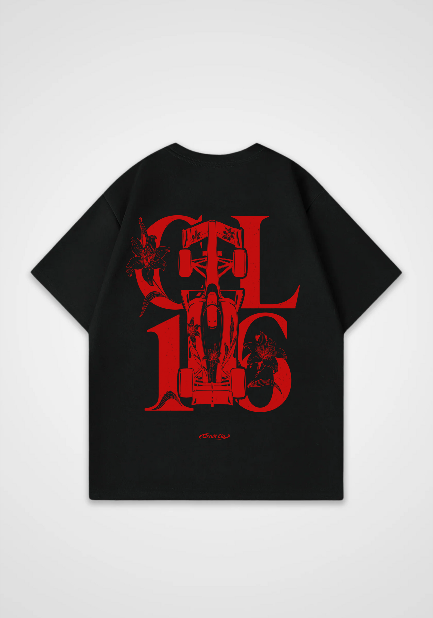 CL16 Oversized Shirt - Black Back (Designed)
