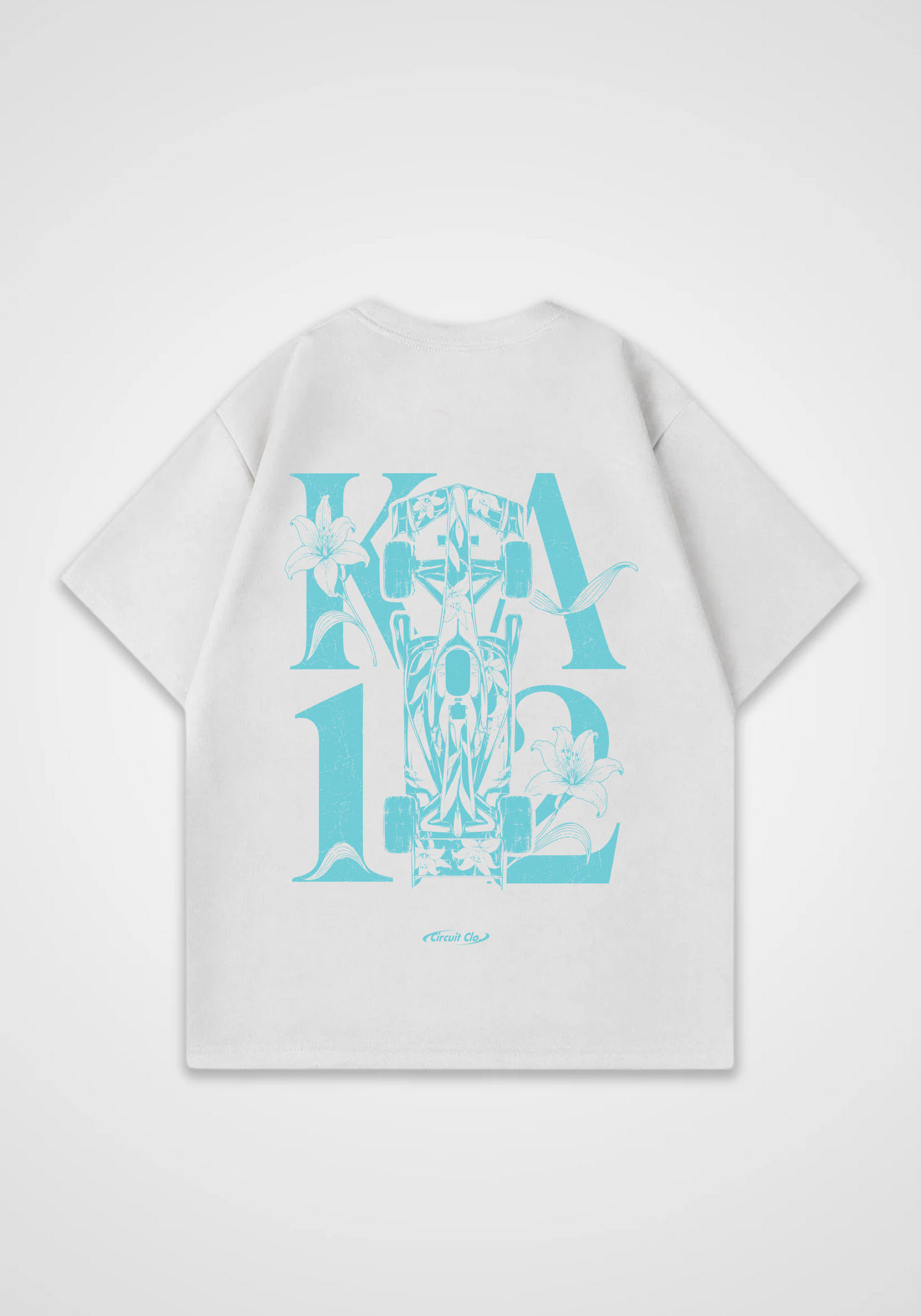 KA12 Oversized Shirt - White Back (Designed)