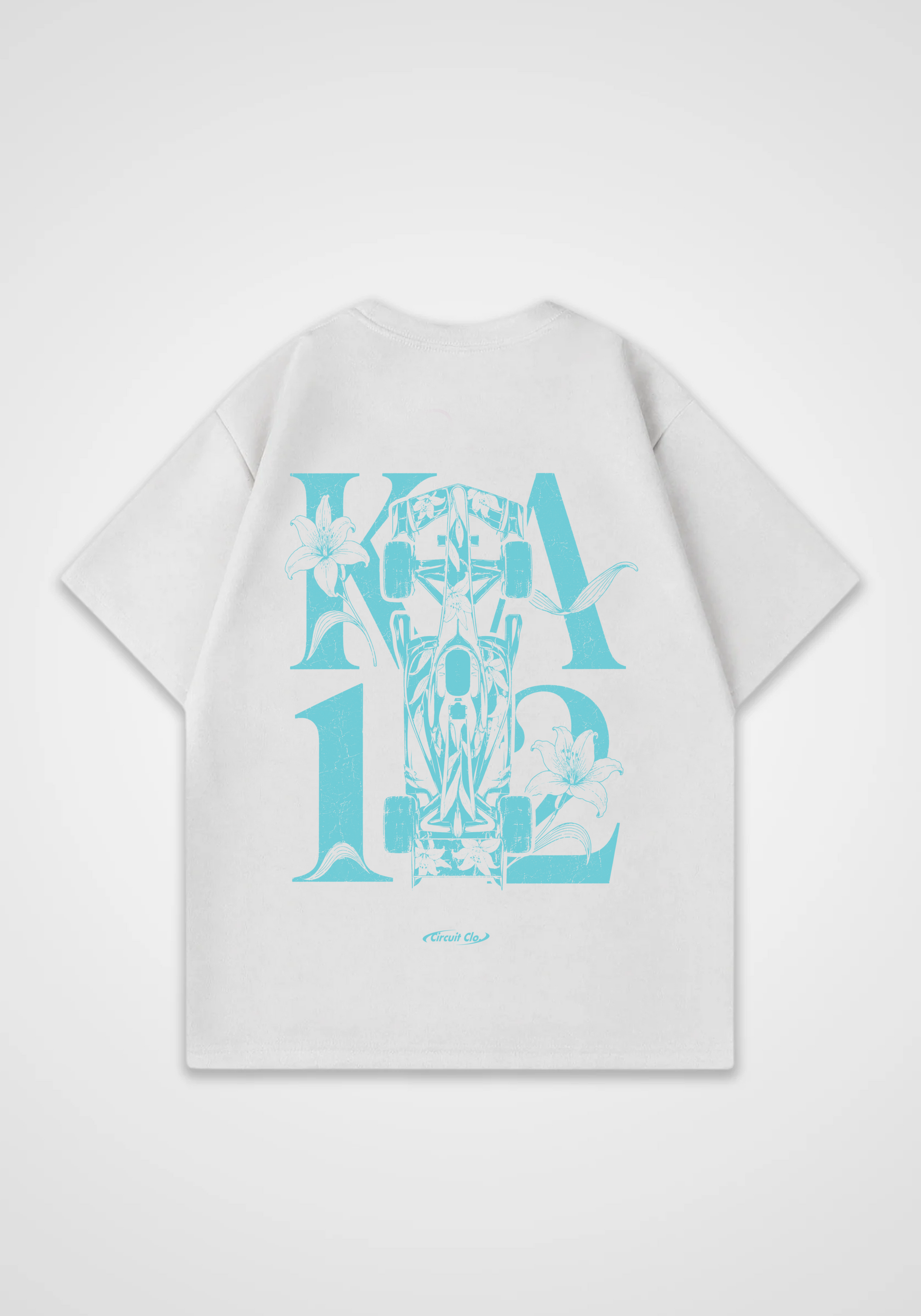 KA12 Oversized Shirt - White Back (Designed)