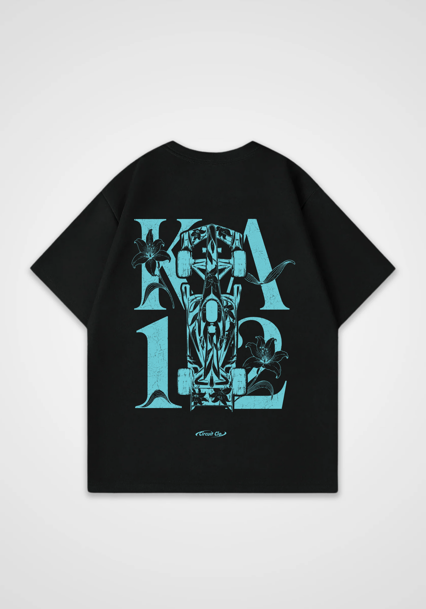 KA12 Oversized Shirt - Black Back (Designed)