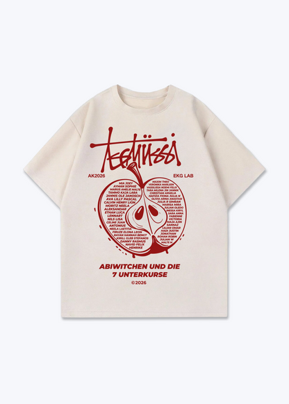 Oversized Shirt - Beige Front (Designed)