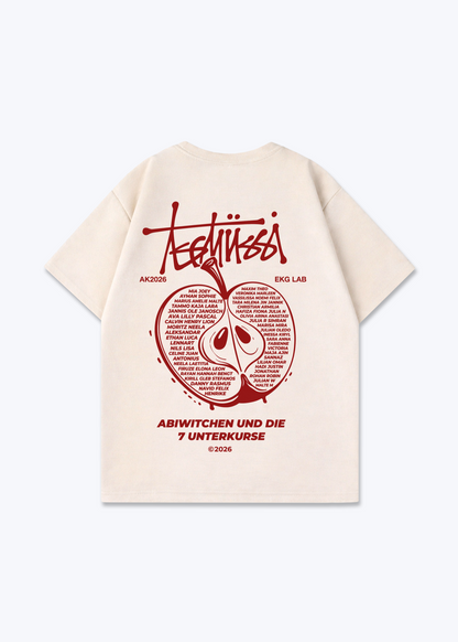 Oversized Shirt - Beige Back (Designed)