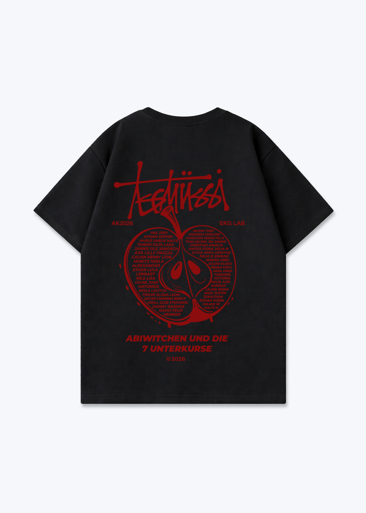 Oversized Shirt - Black Back (Designed)