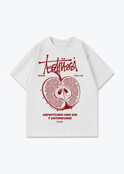 Oversized Shirt - White Front (Designed)