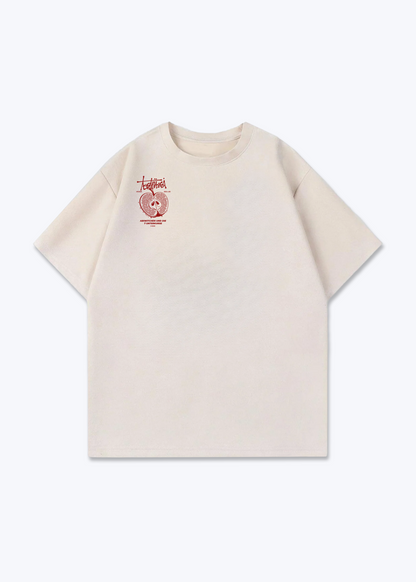 Testing Oversized Shirt - Beige Front (Designed)