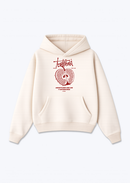 lrp Oversized Hoodie - Beige Front (Designed)