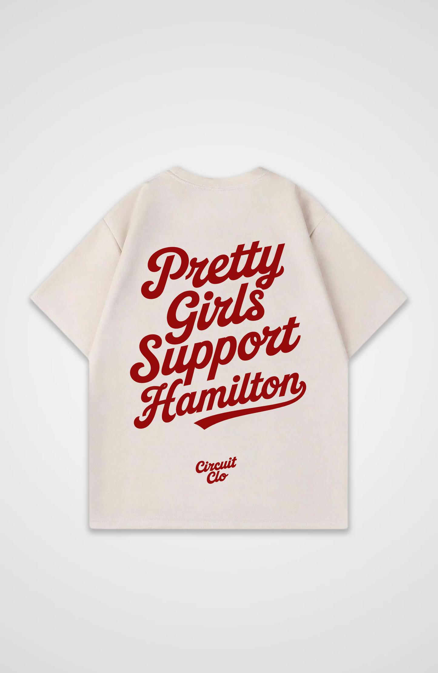 Pretty Girls support Hamilton Oversized Shirt
