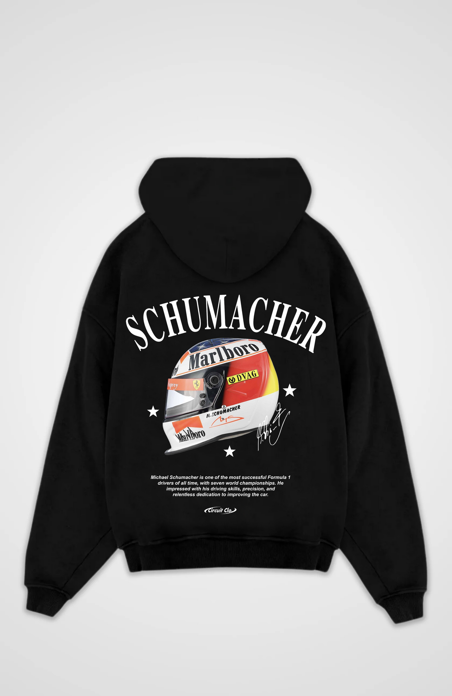 Schumacher Helmet Oversized Hoodie