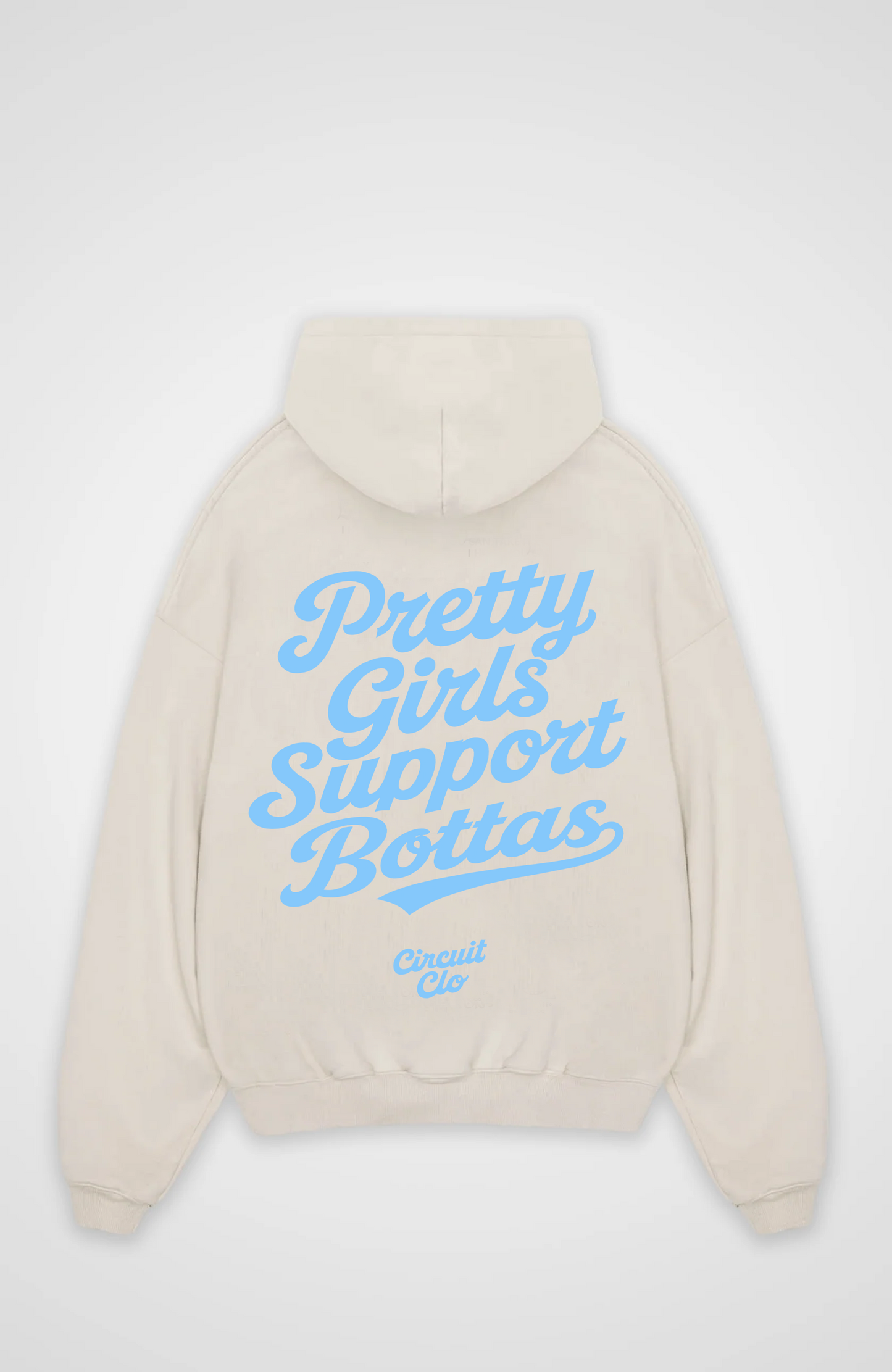 Pretty Girls Support Bottas Oversized Hoodie