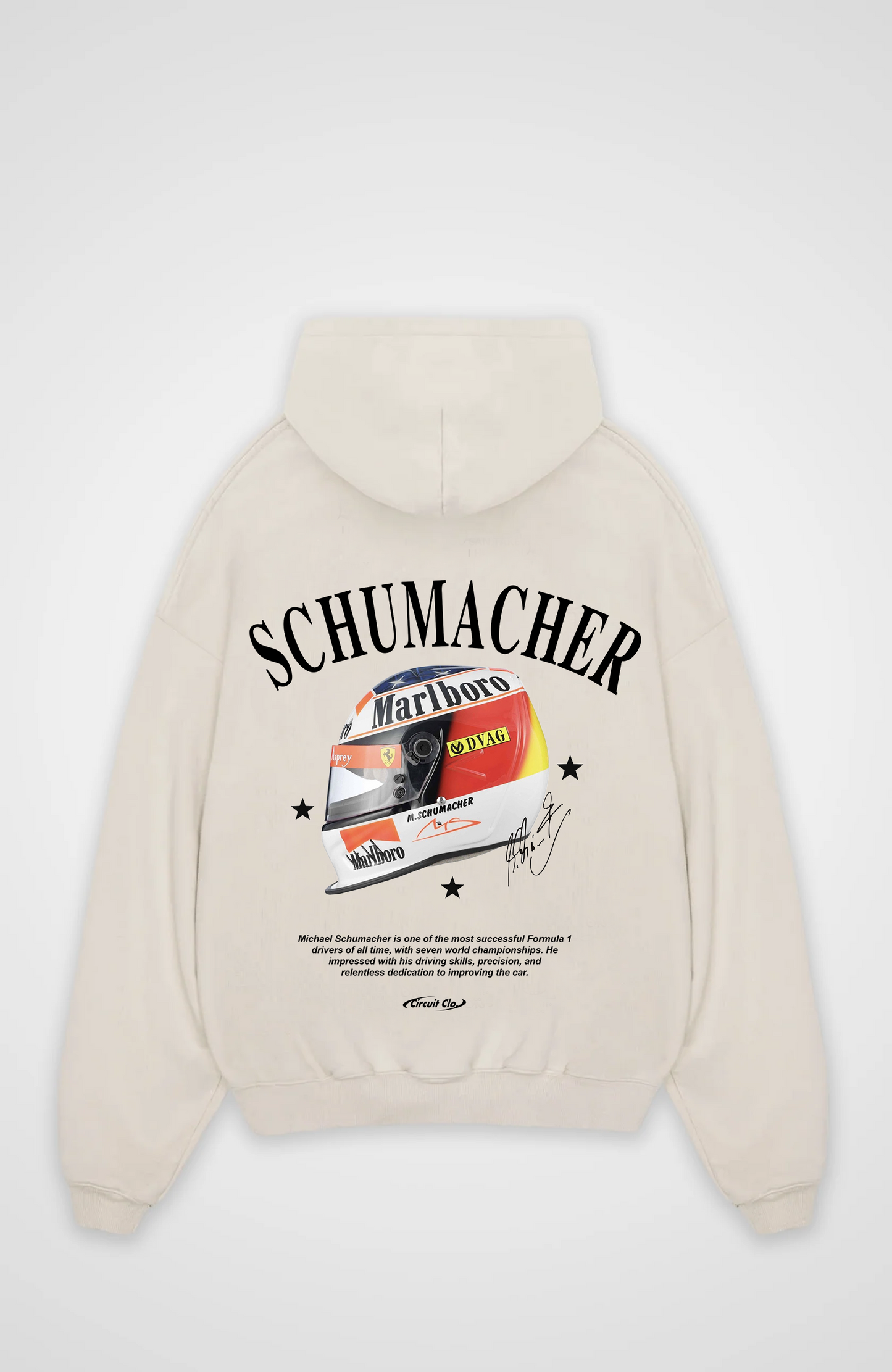 Schumacher Helmet Oversized Hoodie