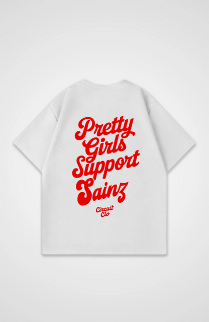 Pretty Girls Support Sainz Oversized Shirt