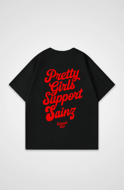 Pretty Girls Support Sainz Oversized Shirt
