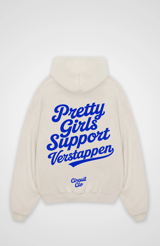 Pretty Girls Support Verstappen Oversized Hoodie