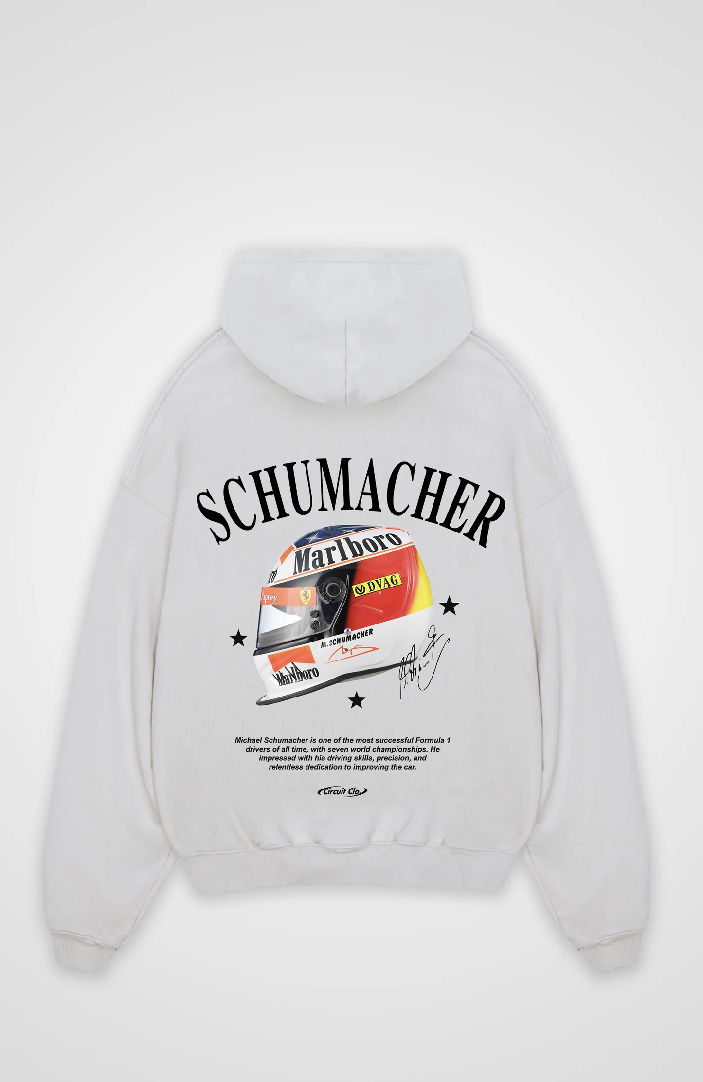 Schumacher Helmet Oversized Hoodie