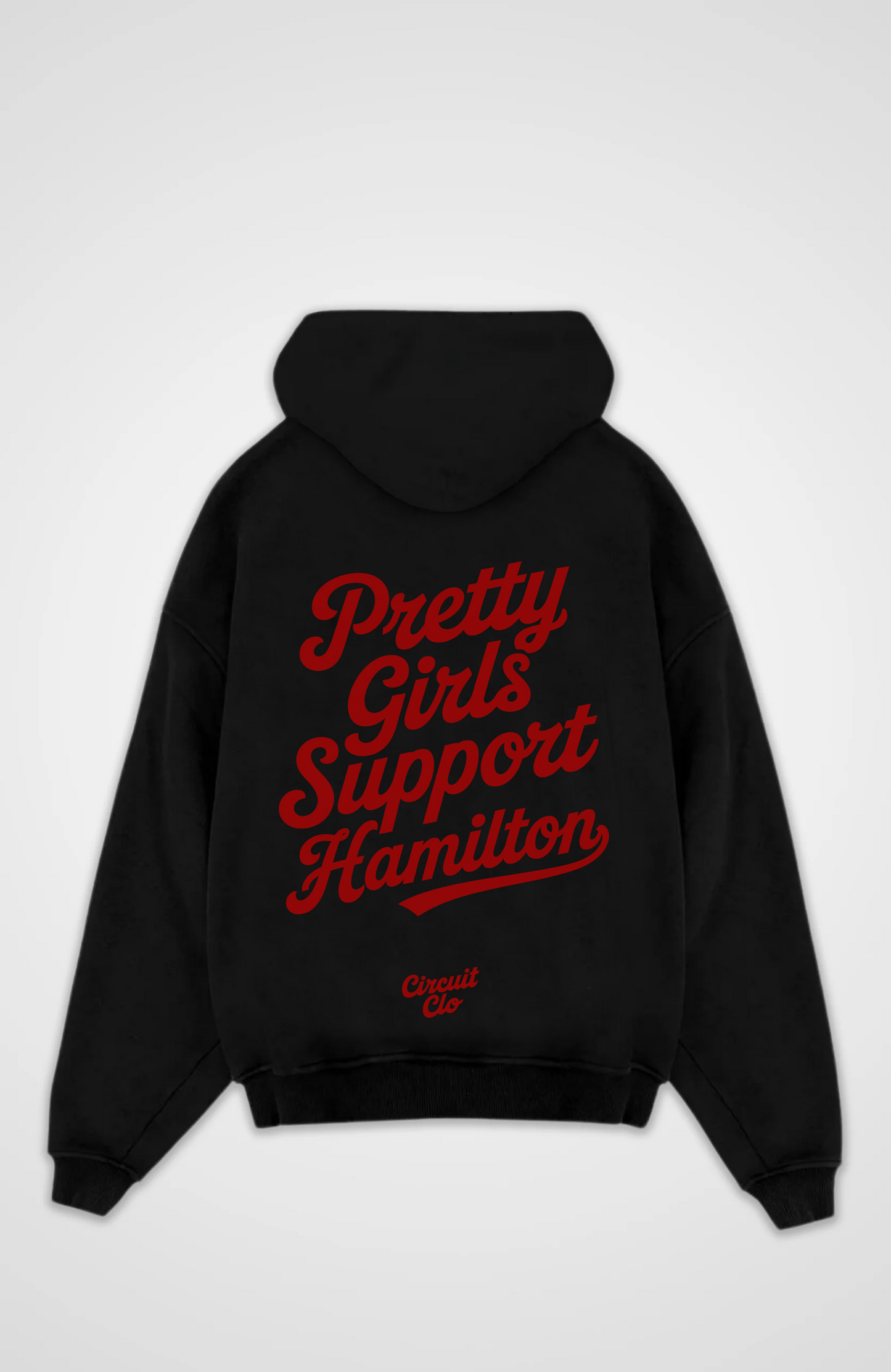 Pretty Girls Support Hamilton Oversized Hoodie
