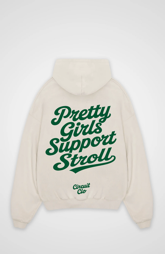 Pretty Girls Support Stroll Oversized Hoodie