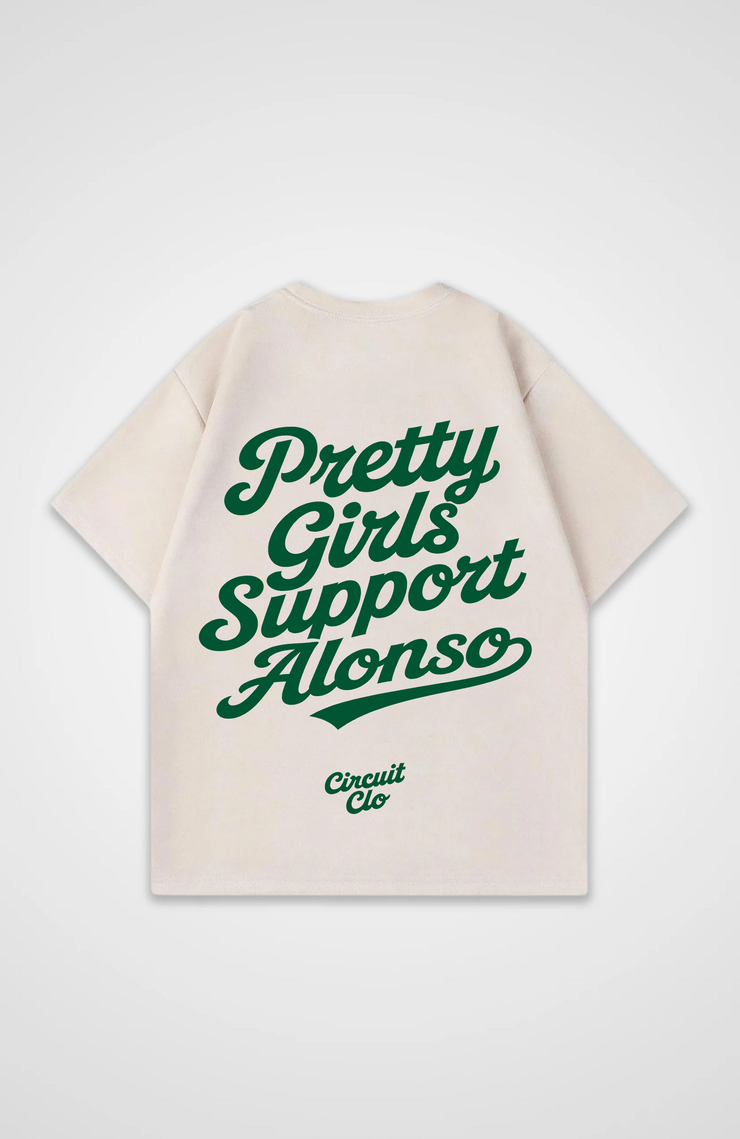 Pretty Girls support Alonso Oversized Shirt