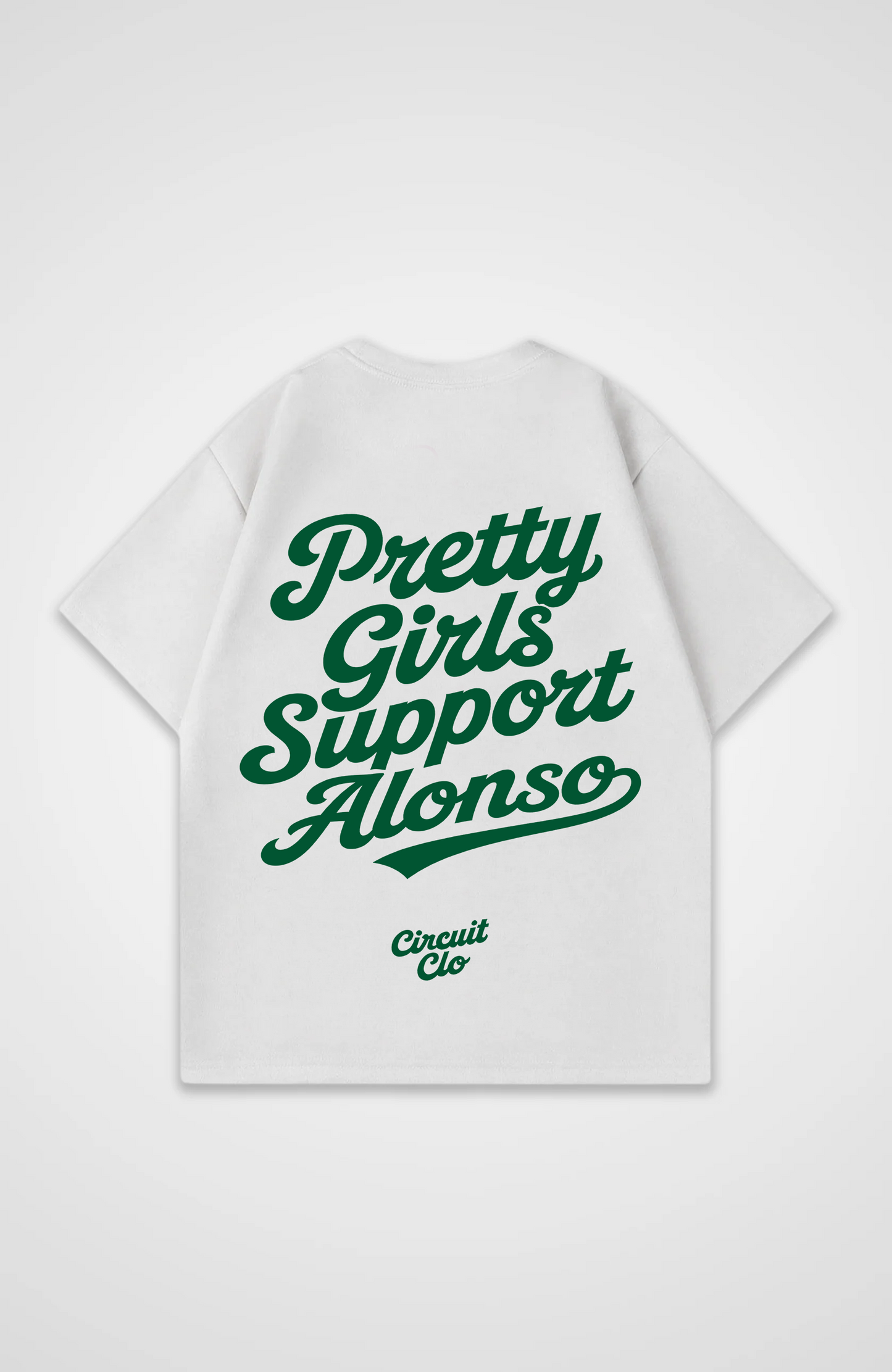 Pretty Girls support Alonso Oversized Shirt