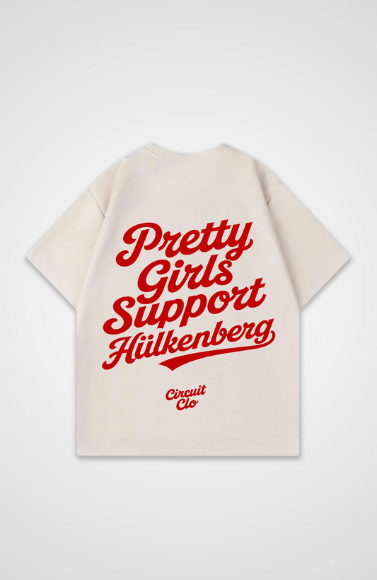 Pretty Girls support Hülkenberg Oversized Shirt