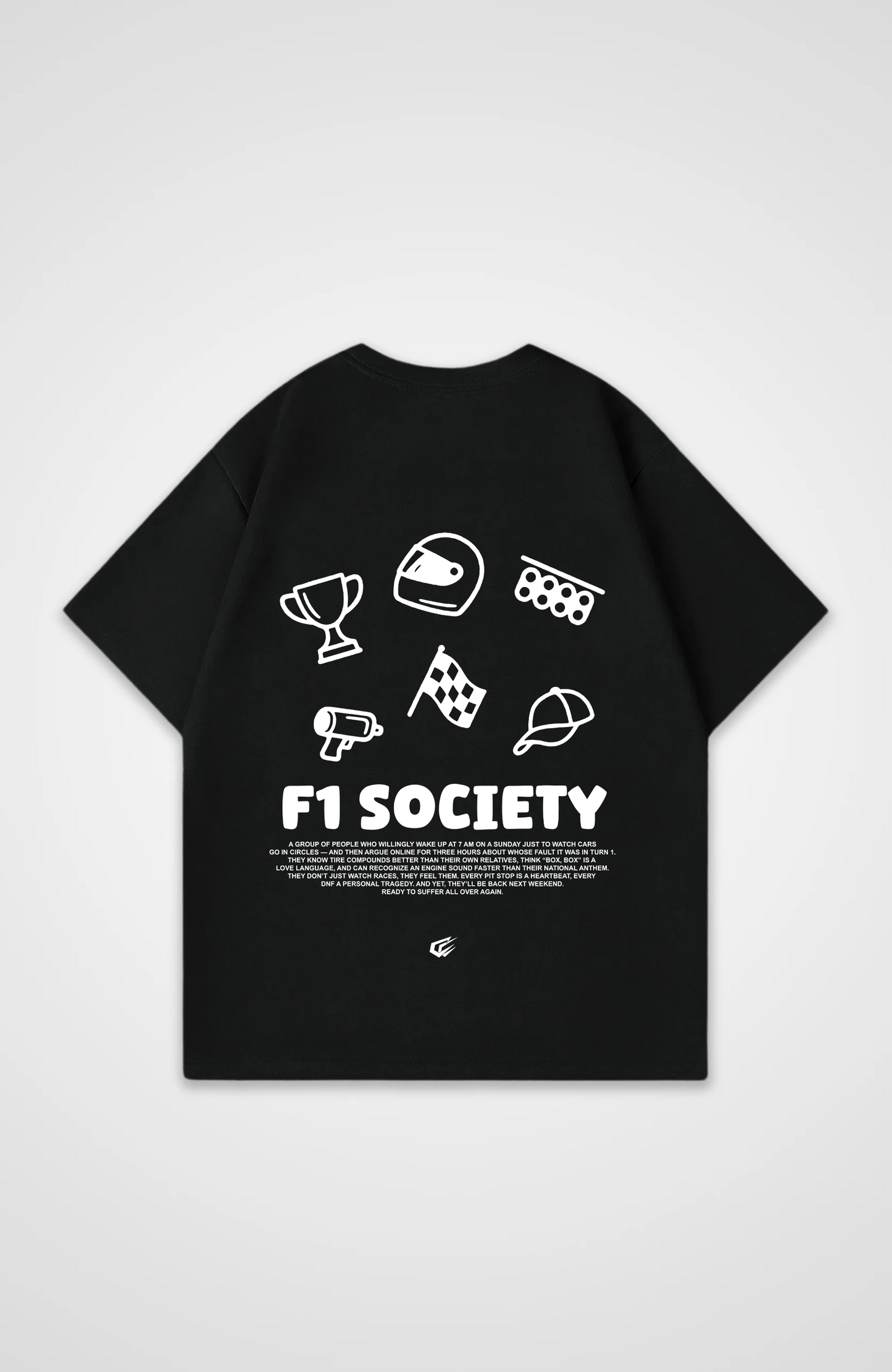 F1 Society weekends Oversized Shirt