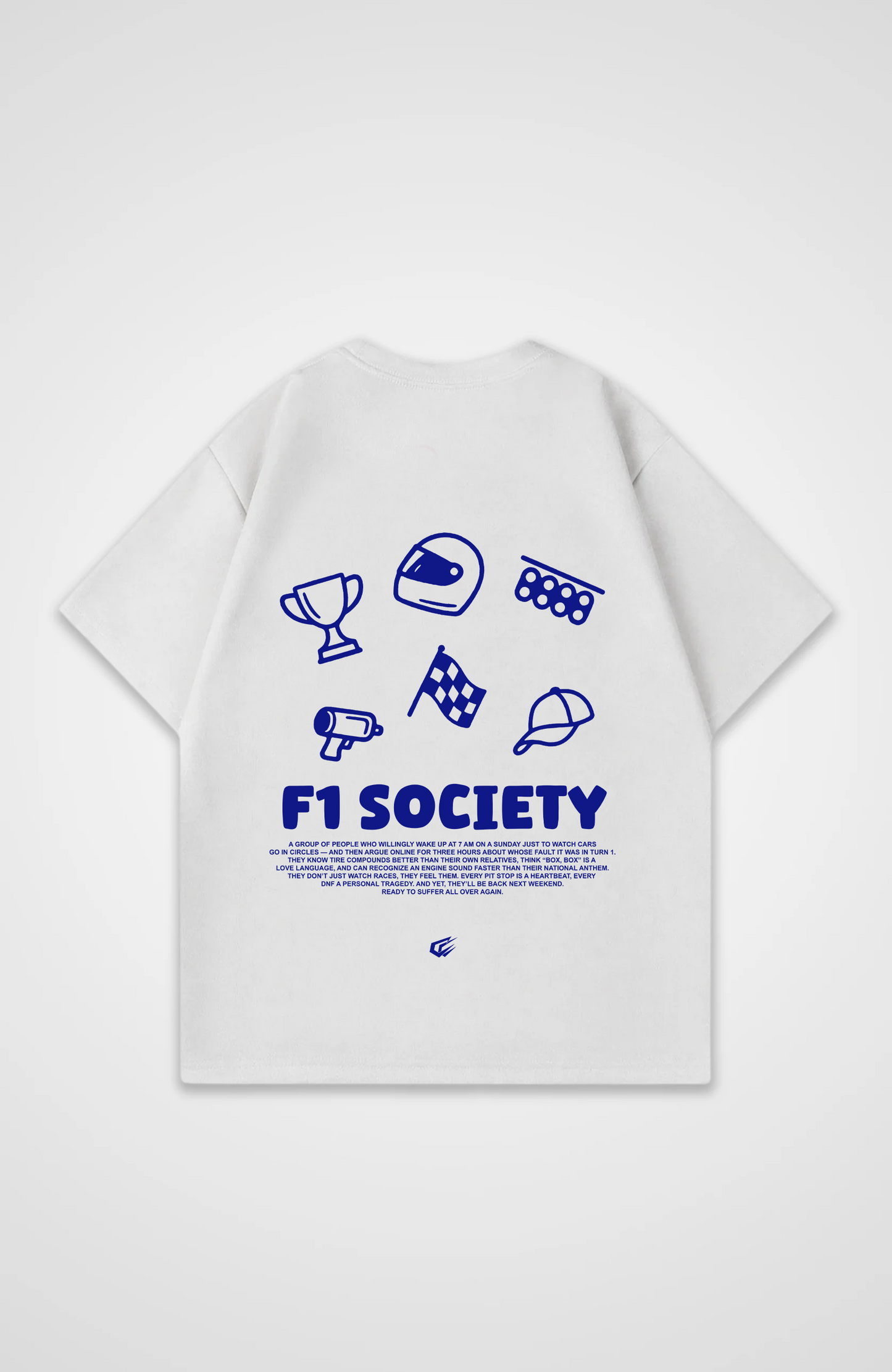 F1 Society weekends Oversized Shirt